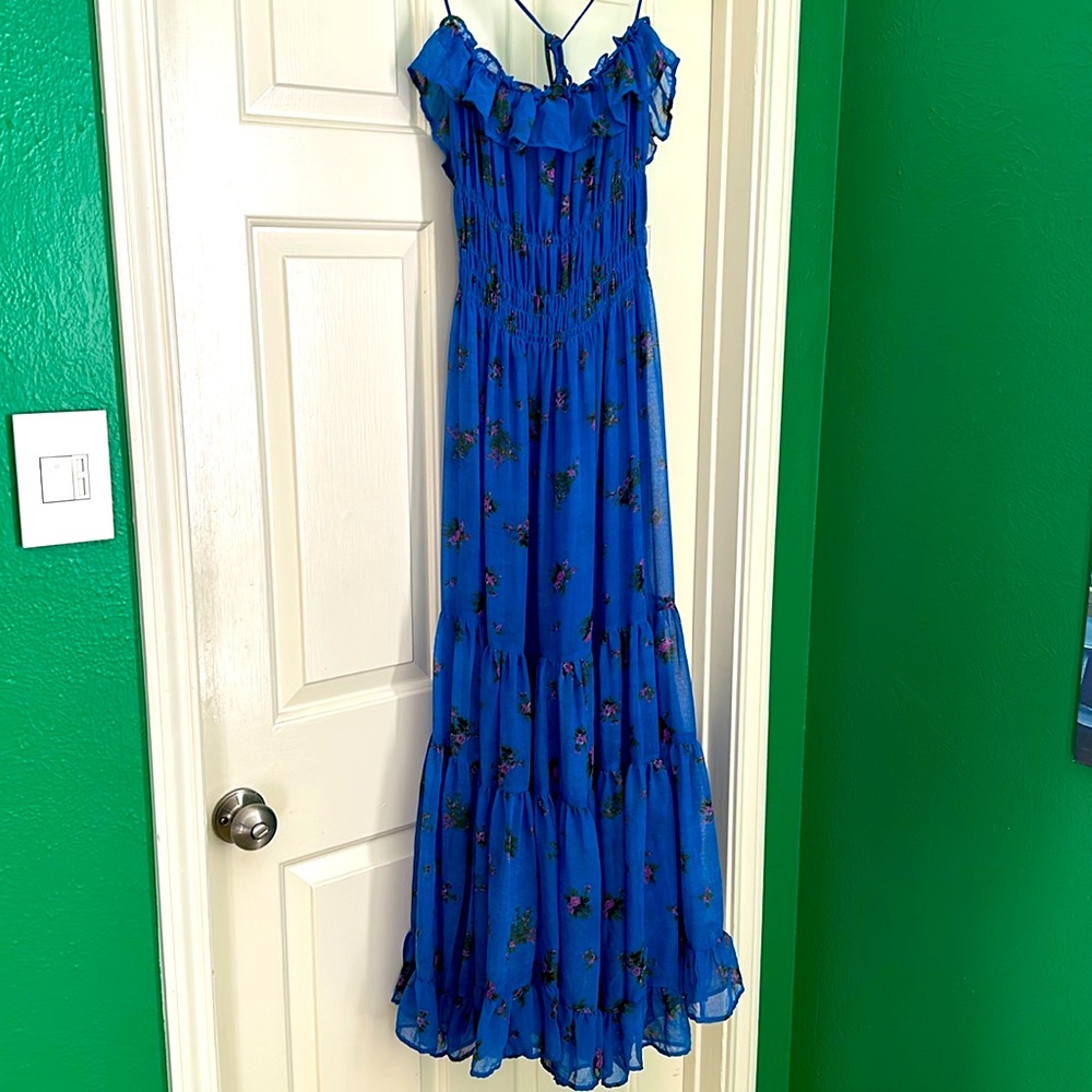 Free People Amazing Blue Dress